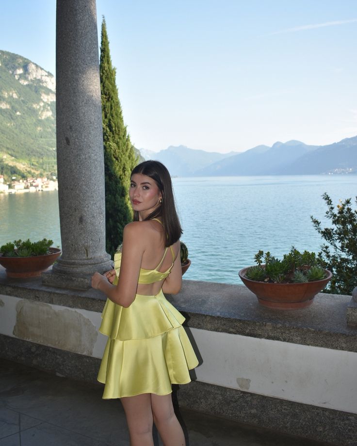 Amalfi | Satin Mini Dress