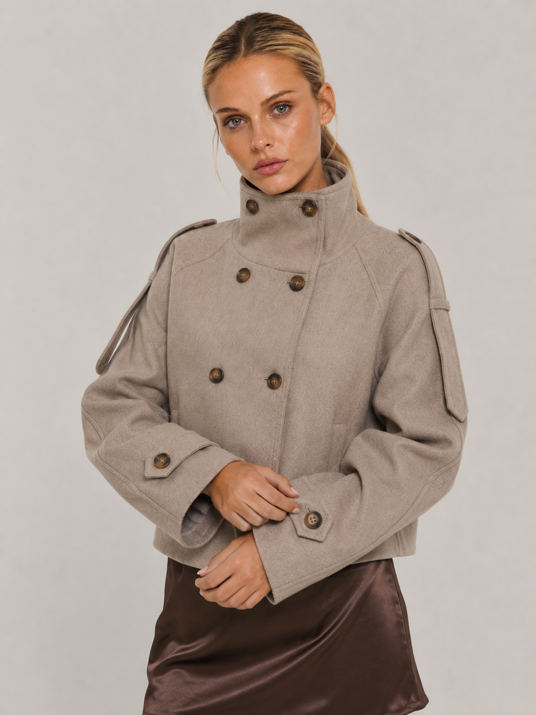 Evie | High-Neck Jacket