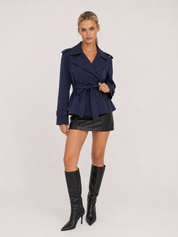 Aurora | Oversized Belted Trench Coat