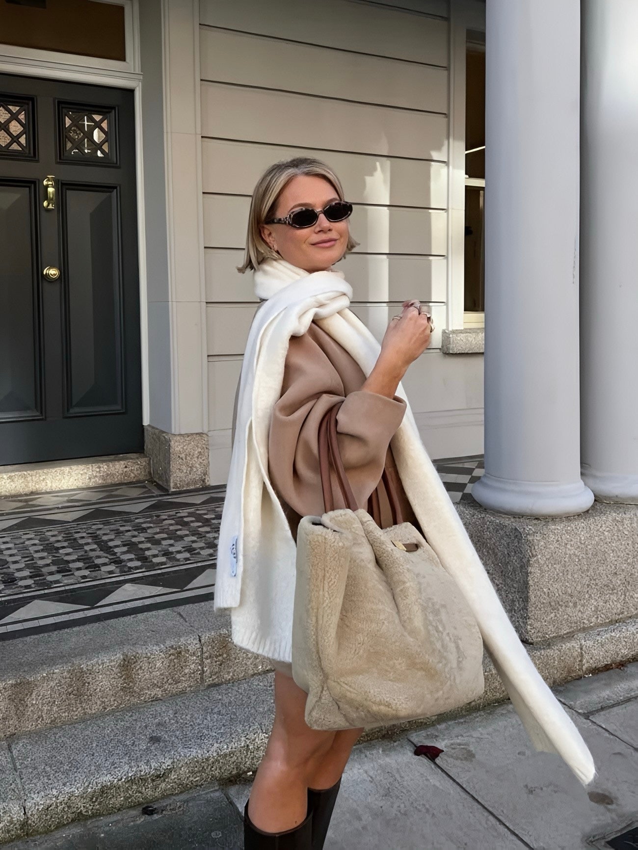 Veste surdimensionnée Reila avec poches pour un confort quotidien