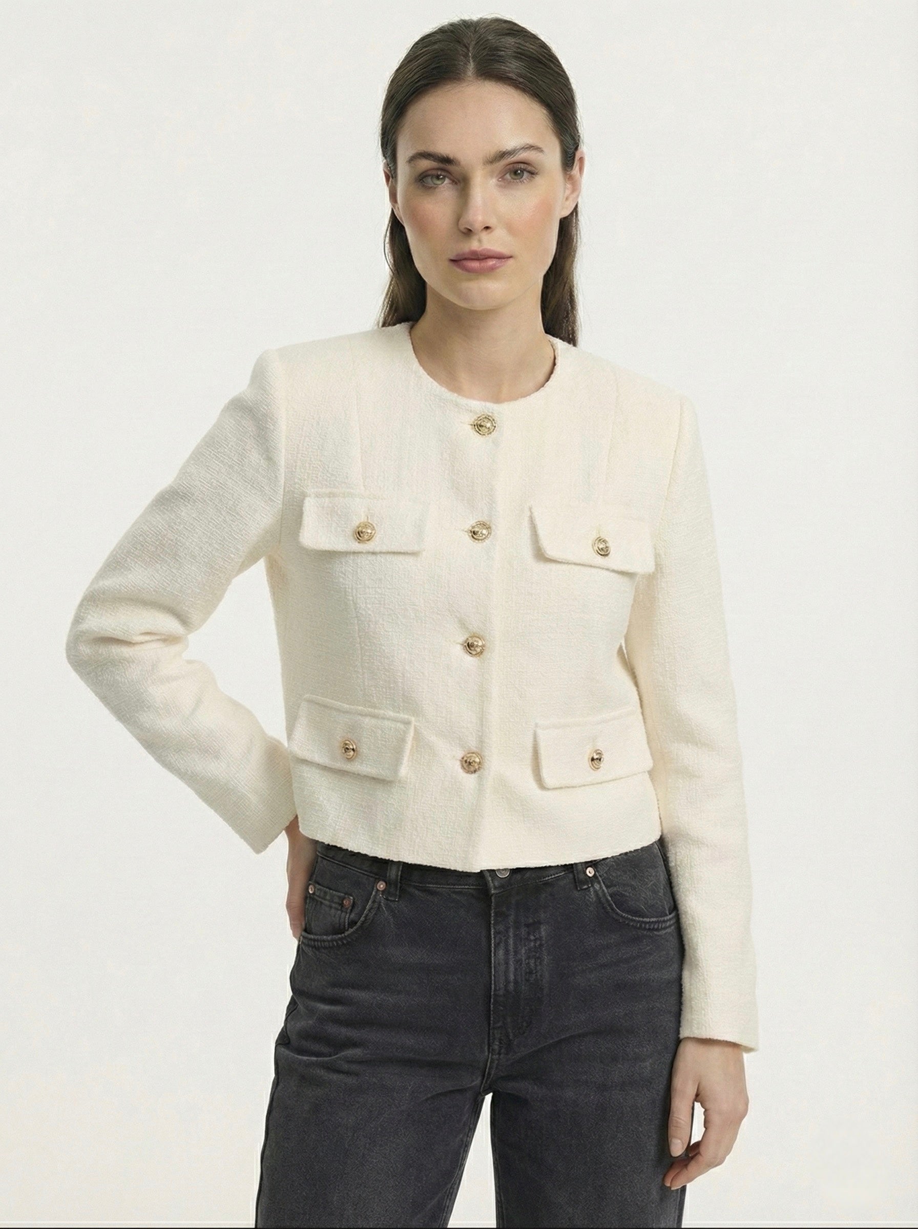 Megan | Veste courte vintage