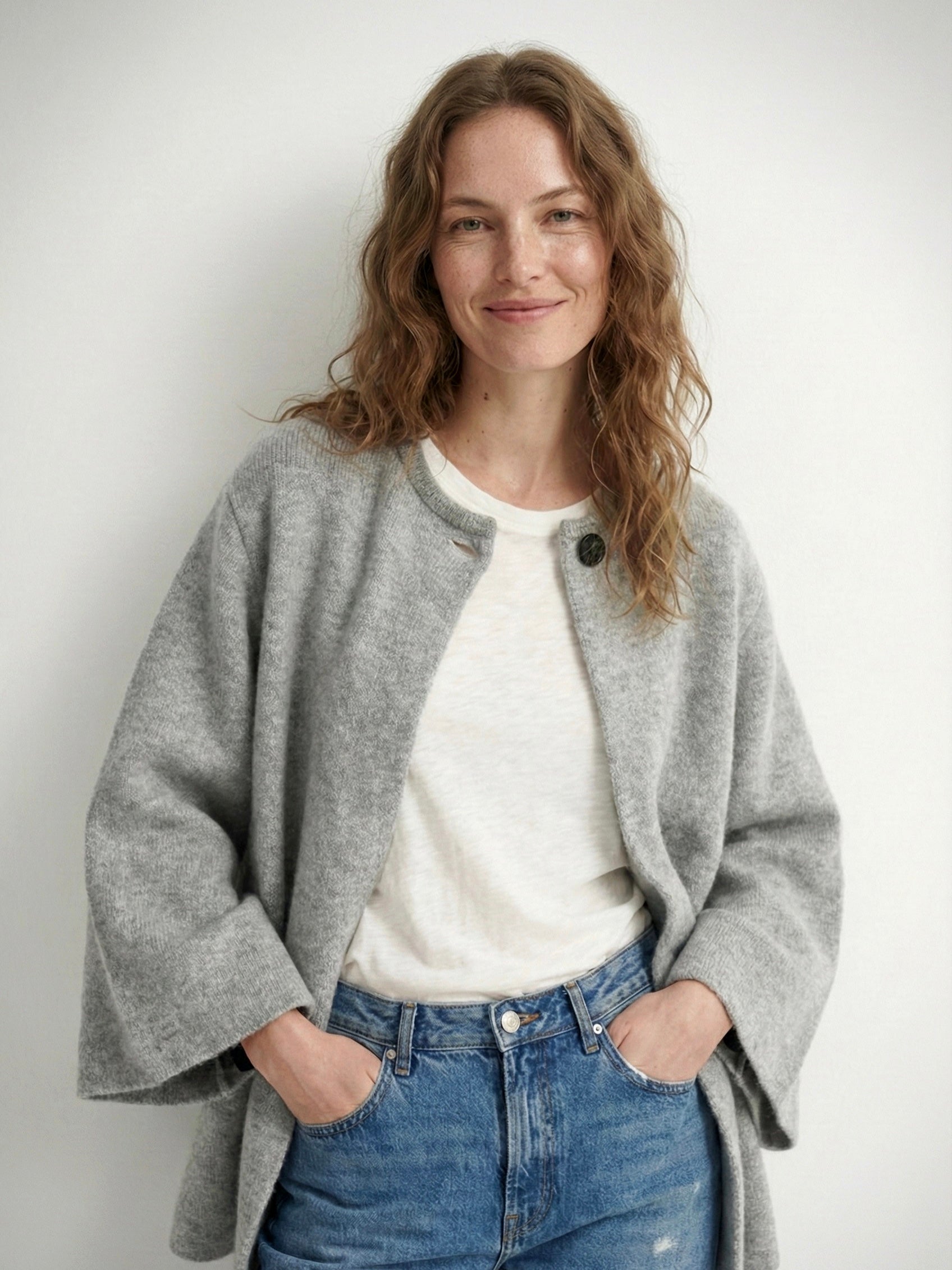 Pola | Veste en maille à nouer