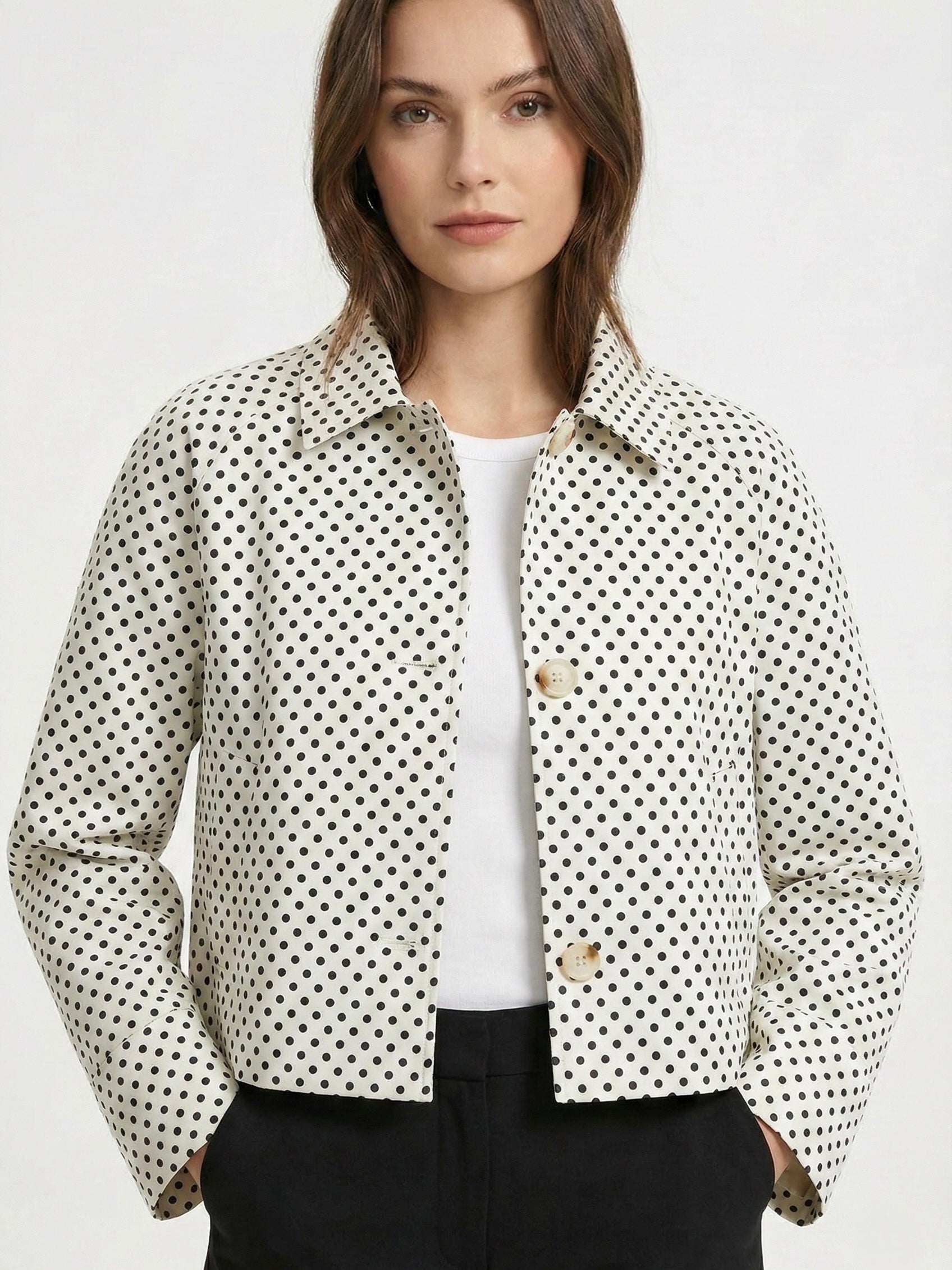 Dorothy | Double-Breasted Cropped Jacket