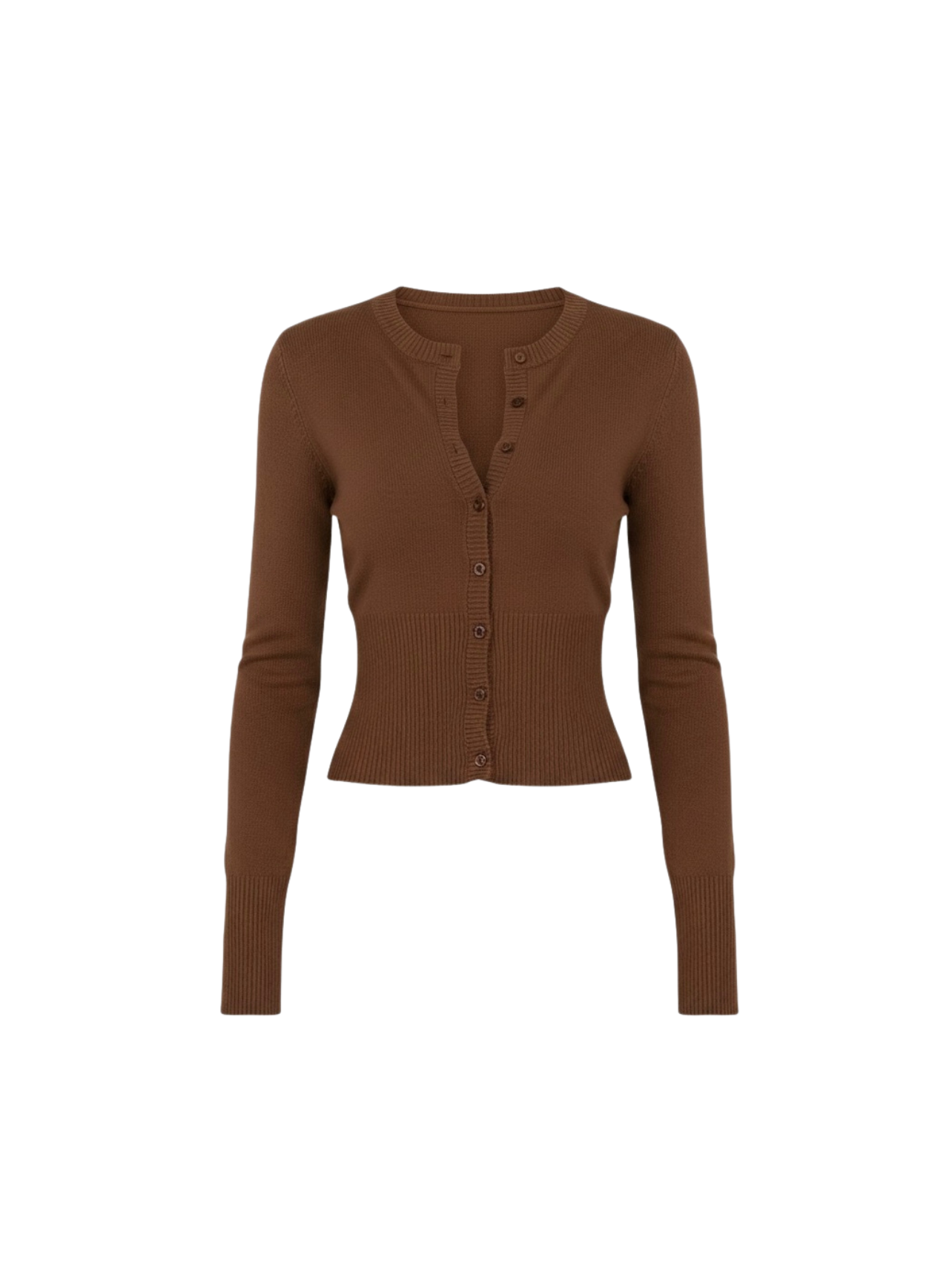 Nicole | Chemisier boutonné en maille crème