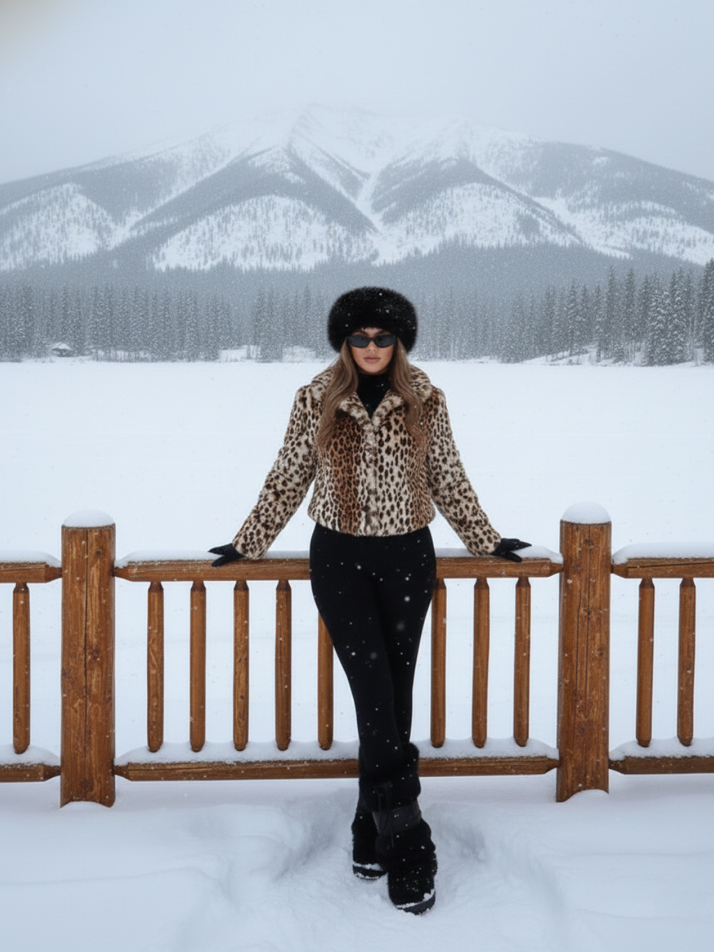 Zoe | Oversized Faux Fur Jacket