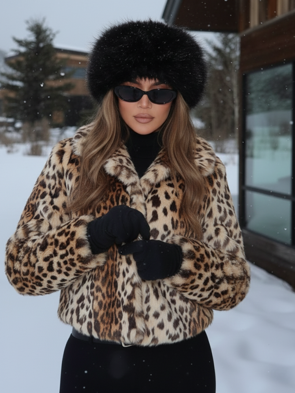 Zoe | Oversized Faux Fur Jacket