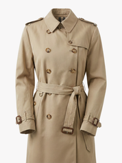 Letifen | Double-Breasted Belted Trench Coat