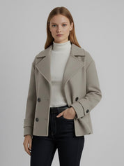 Millie | High-Neck Wool Jacket