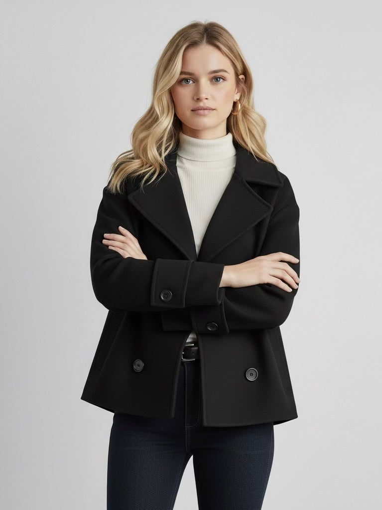Millie | High-Neck Wool Jacket
