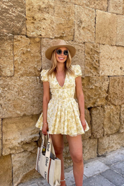 Vivienne | Floral Mini Dress