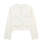 Megan | Vintage Cropped Jacket