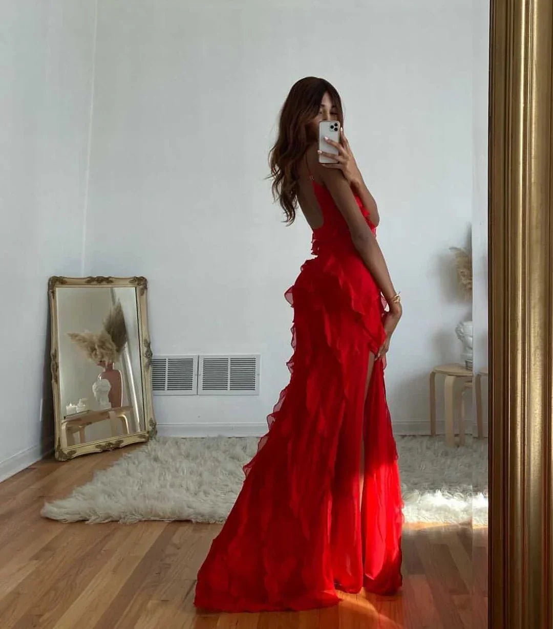 Kensie | Elegant Tulle Maxi Dress