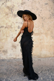 Kensie | Elegant Tulle Maxi Dress