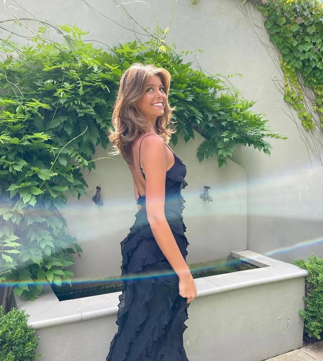 Kensie | Elegant Tulle Maxi Dress