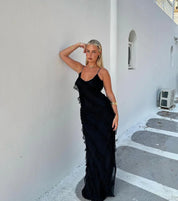 Kensie | Elegant Tulle Maxi Dress
