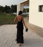 Kensie | Elegant Tulle Maxi Dress