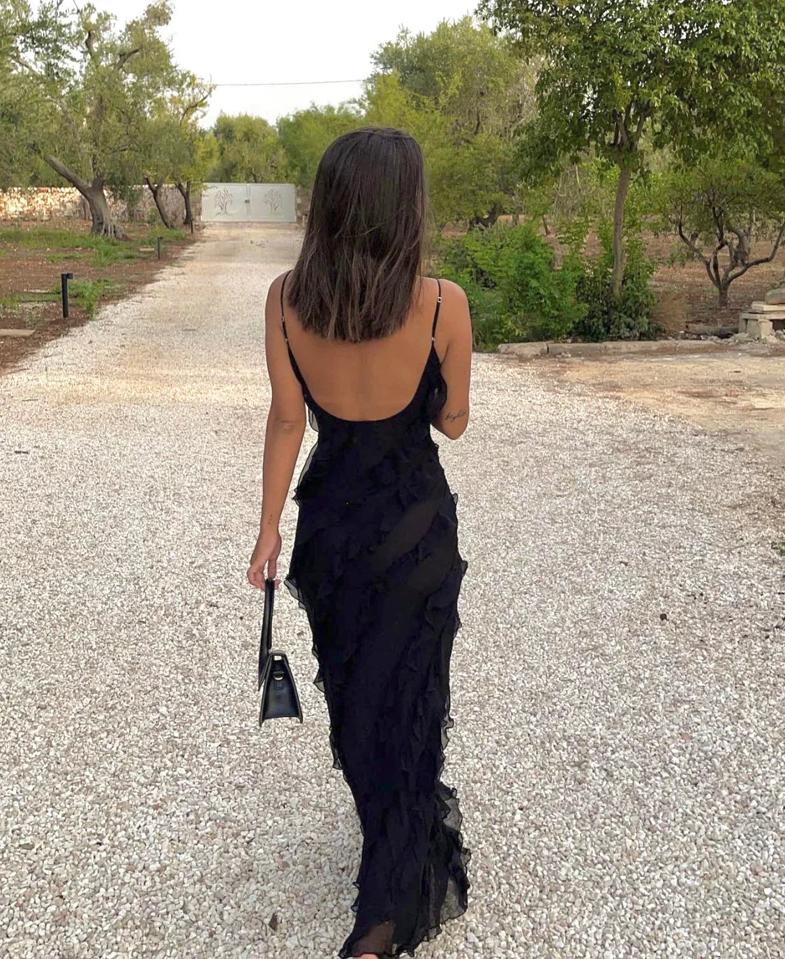 Kensie | Elegant Tulle Maxi Dress