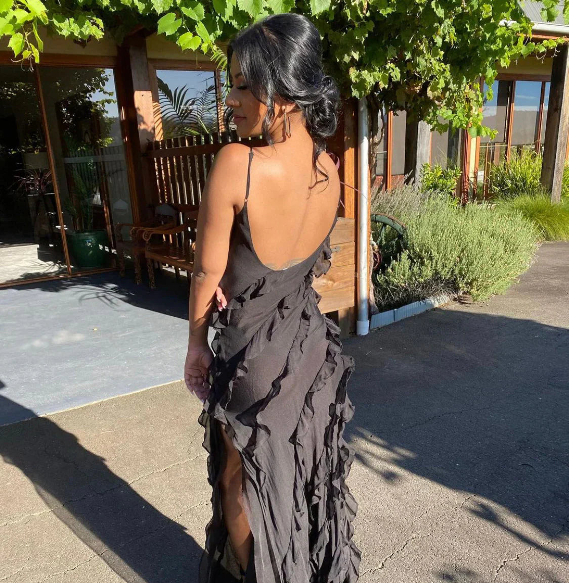 Kensie | Elegant Tulle Maxi Dress