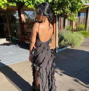 Kensie | Elegant Tulle Maxi Dress
