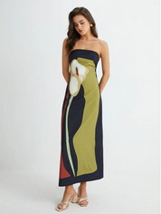 Harper | Strapless Maxi Dress