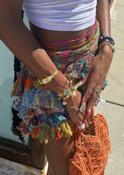 Tatum | Ruffle Mini Skirt