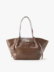 Adele | Leather Shopper Tote Bag