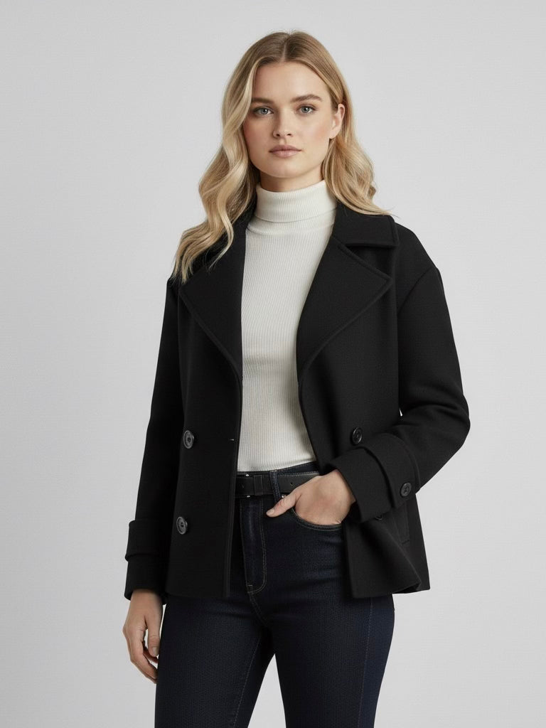 Millie | High-Neck Wool Jacket