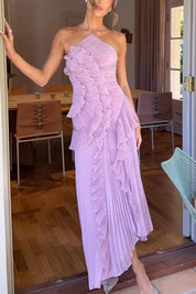 Luna | Cascade Ruffle Maxi Dress