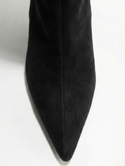 Iris | Suede Effect High-Cut Boots