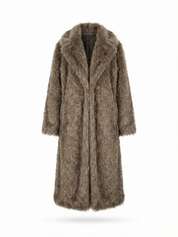 Abbie | Long Faux Fur Coat