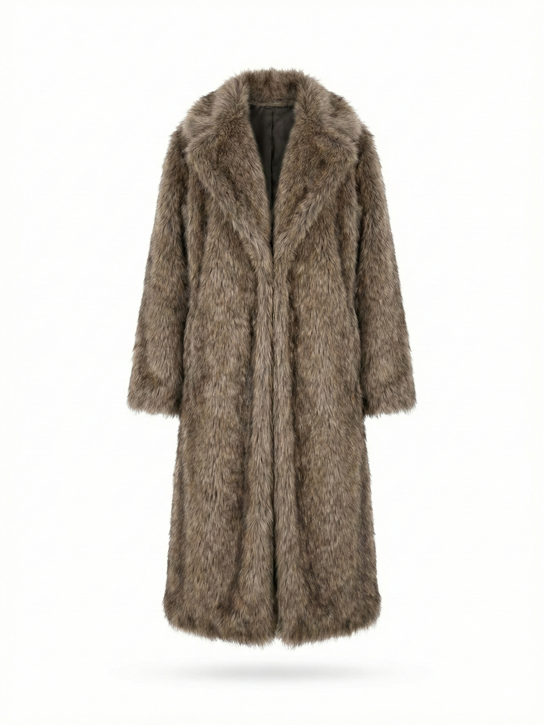 Abbie | Long Faux Fur Coat