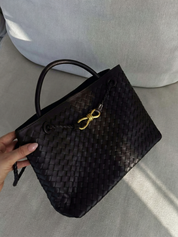 Wells | Tote Woven Shoulder Bag