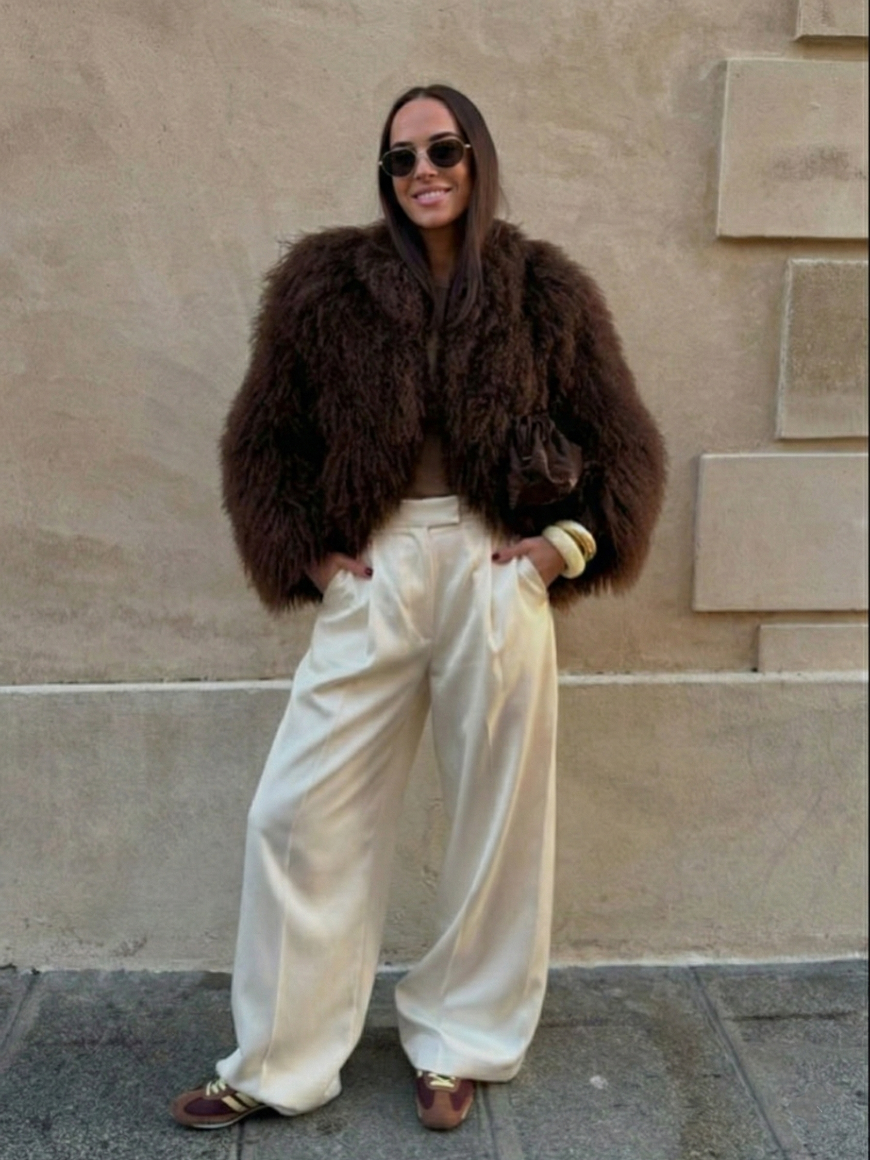 Hana | Faux Fur Statement Jacket