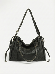 Arabell | Vintage Faux Leather Structured Tote Bag