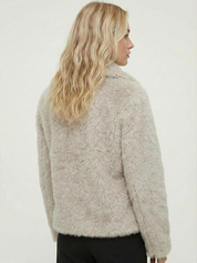 Adele | Faux Fur Oversized Coat