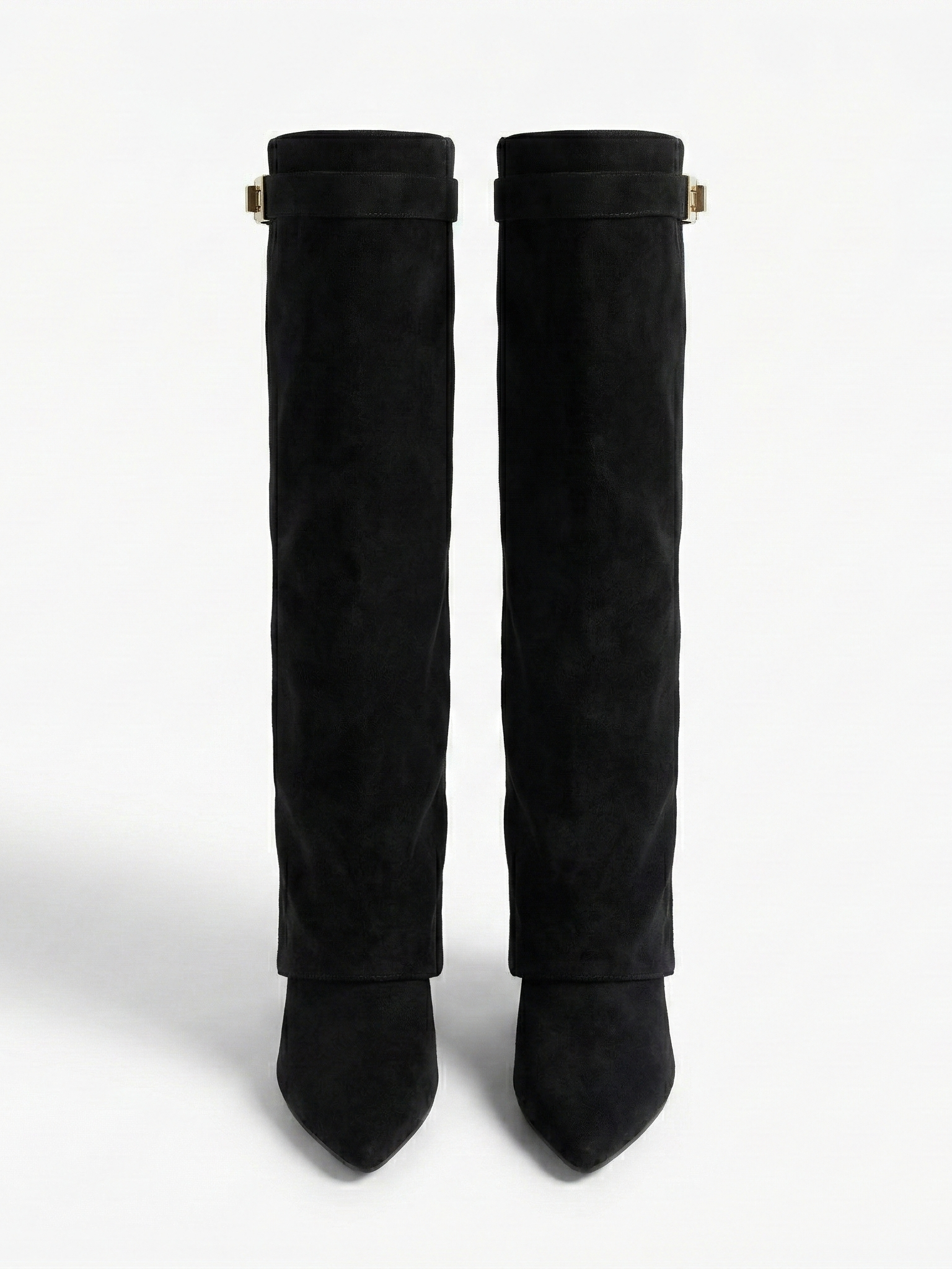 Iris | Suede Effect High-Cut Boots