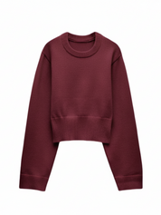 Elsie | Cropped Knit Sweater