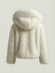 Athena | Faux Fur Hooded Statement Coat