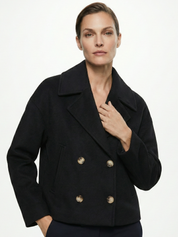 Bonnie | Structured High-Neck Coat