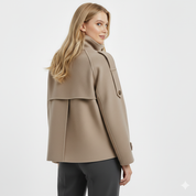 Evie | High-Neck Wool Jacket