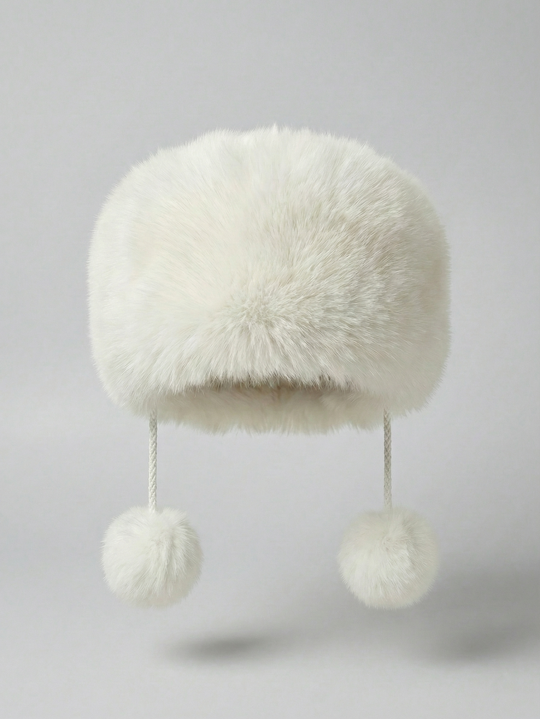 Sia | White Faux Fur Winter Hat