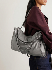 Skyla | Chain Strap Soft Faux Leather Tote Bag