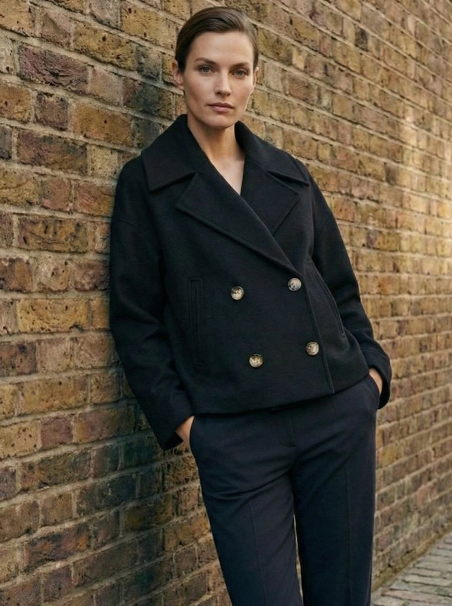 Bonnie | Structured High-Neck Coat