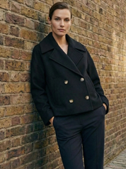 Bonnie | Structured High-Neck Coat