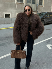 Hana | Faux Fur Statement Jacket