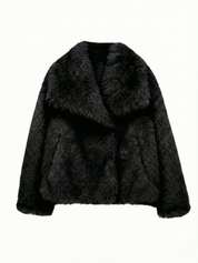Adele | Faux Fur Oversized Coat