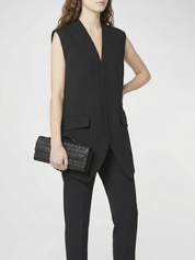 Alba | Woven Structured Shoulder Bag