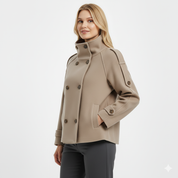 Evie | High-Neck Wool Jacket