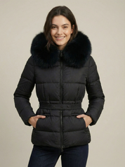 Florida | Faux Fur Hooded Puffer Jacket