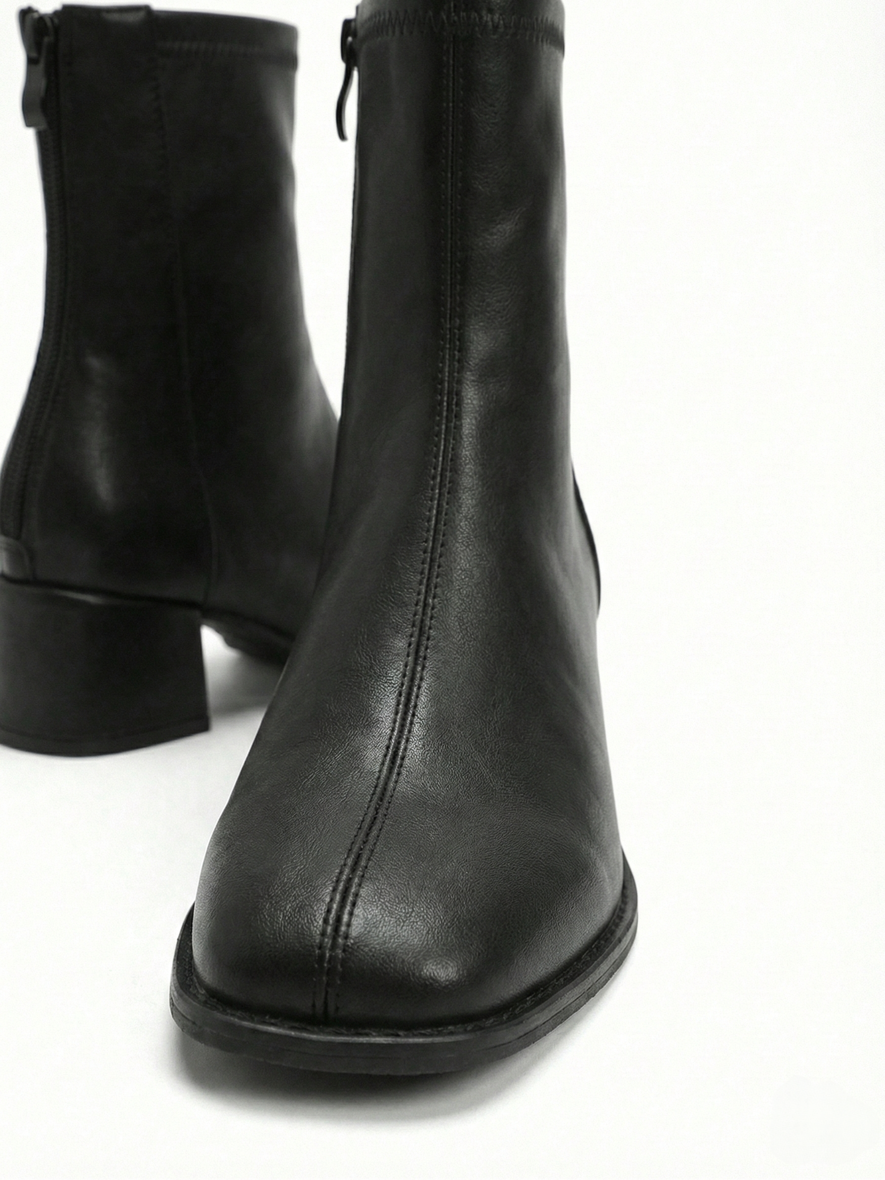 Chelsea | Minimal Block-Heel Ankle Boots